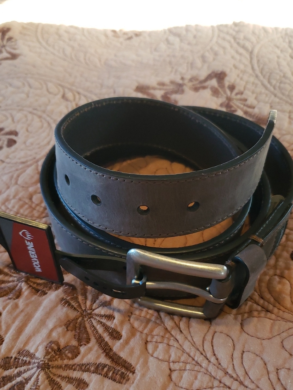 Wolverine Nubuck Belt 48"
